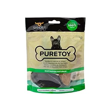 Kit Casco de Boi com 3 unidades 100% Natural -Puretoy