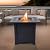 Sol Living Outdoor Propane Fire Pit Table 50,000 BTUs Outdoor Fire Pit Propane Fuel Type Metal Patio Fire Pit with Lava Rocks & Lid Durable Firepits for Outside & CSA Certified Outdoor Fireplace
