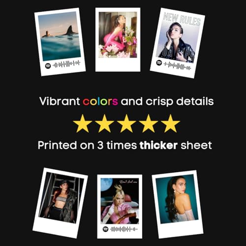 Image of Funk You Store Dua Lipa Polaroids | Dua Lipa Songs Mini Poster Kit (Set of 15) | Dua Lipa Be The One, New Rules Songs Size (8 x 6 cm) Posters for Phone Accessories, Bedroom, Office, room decoration