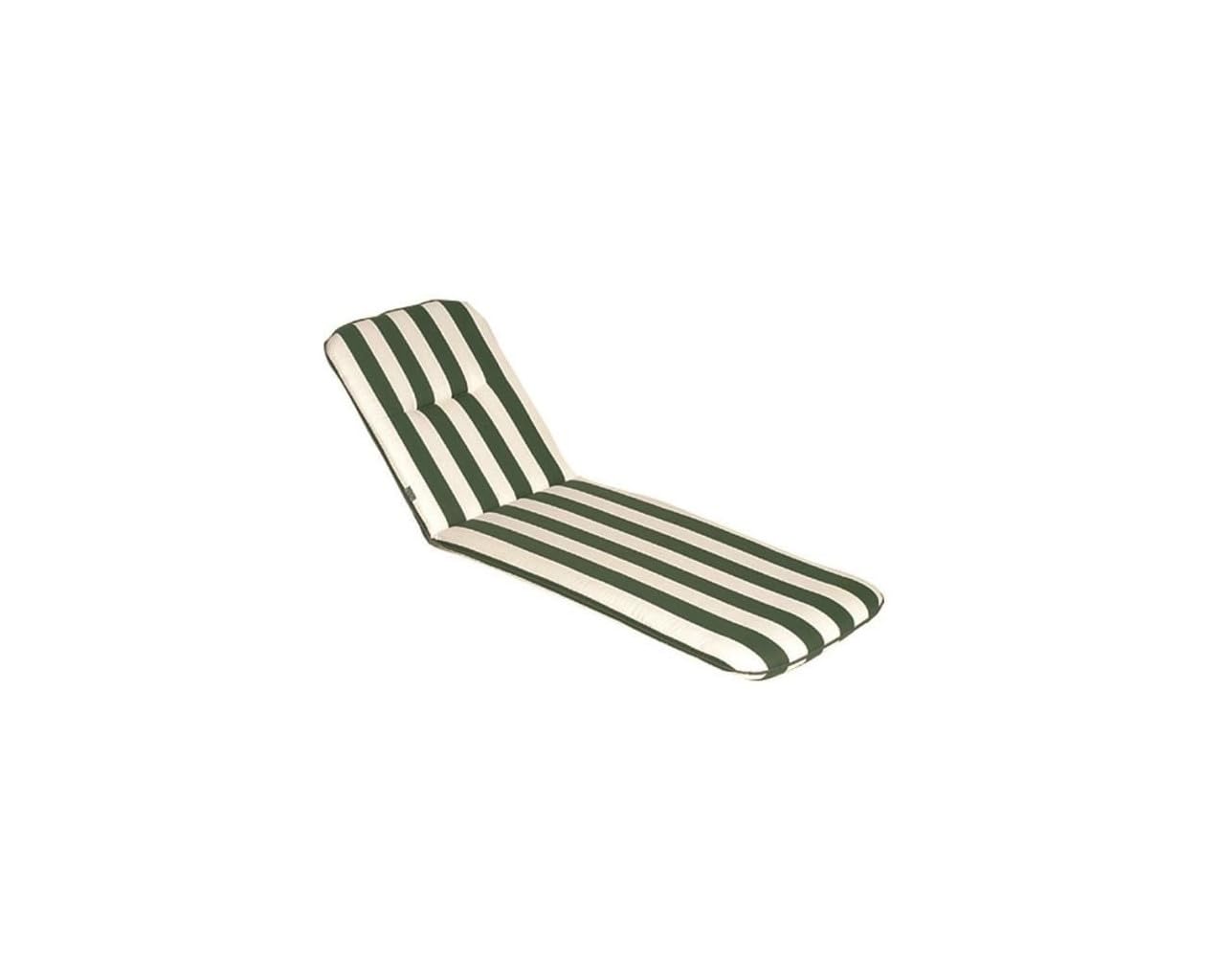 Coussin pour bain de soleil Cancale vert