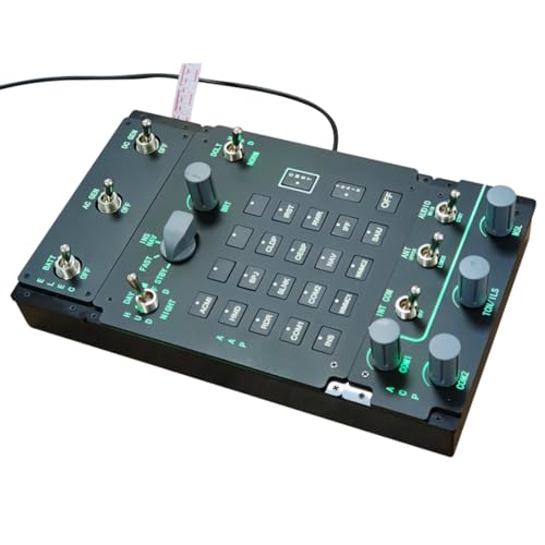 Image of Flight Simulator Controller, ACP 3-in-1 Integrated Control Panel for PC Flight Simulators, Compatible with JF-17, F /A-18 F16 in DC-S