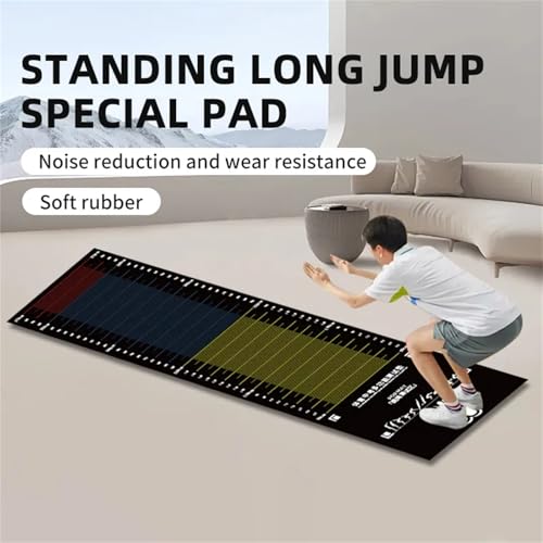 Colchoneta de entrenamiento para saltos de longitud y medición de ejercicios en gimnasios de interior 2