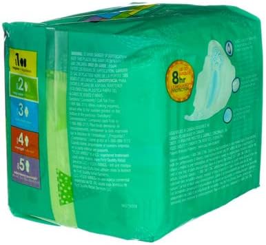 Always Fresh Ultra Thin Pads Long Super Flexi-Wings Clean Scent - 14 ct, Pack of 2