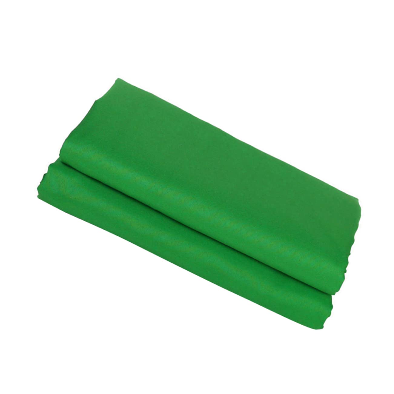 Veemoon Fondo de Fotografía Verde, Tela de Poliéster Algodón, Reutilizable y Fácil de Lavar, Adecuado para Vídeos de Maquillaje y Mesa