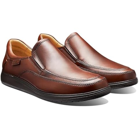 Samuel Hubbard Men's Featherlight Olema Loafer, Antique Brown Leather, 11 Cover