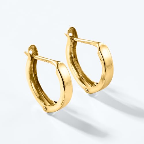 Pure Collection by Ross-Simons 14kt Yellow Gold Huggie Hoop Earrings2