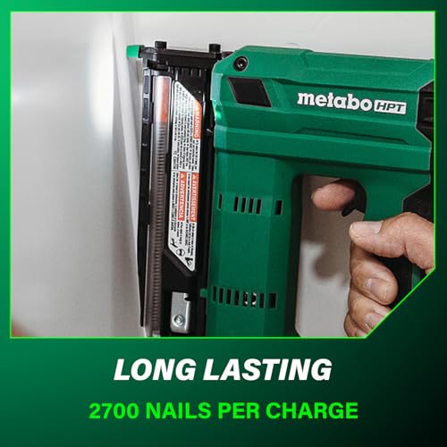 Metabo HPT 18V MultiVolt™ Cordless 23-Gauge Pin Nailer Kit | Includes Battery and Charger | Double Trigger for Maximum Safety | One Piece Nose Structure | Dry Fire Lockout | NP1835DA by Metabo HPT - Image 7