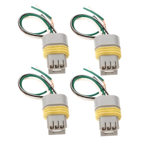 Conector de arnés de coche y camión con cables impermeables para bobina