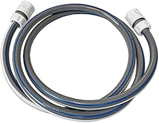 Garden Hose with 2 Connectors - Pipe Extension to Connect Hose Reel to Your Tap (3m)