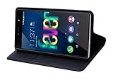 wiko fever android 8 Tipo folio Wiko WISNS0019 - Funda tipo folio con función soporte para Wiko Fever, color negro