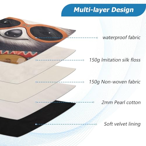 Funda para portátil de 13-14 pulgadas con diseño floral impermeable miniatura 4