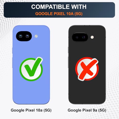 Image of CEDO Cover for Google Pixel 10a (5G) | Camera Protection Shockproof Bumper-Edge | 360 Degree Protection Acrylic Crystal Clear TPU+PC | Transparent Back Case Backcover (Transparent)