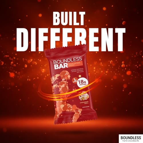 Barra de proteína Boundless Bar sabor Canela miniatura 6