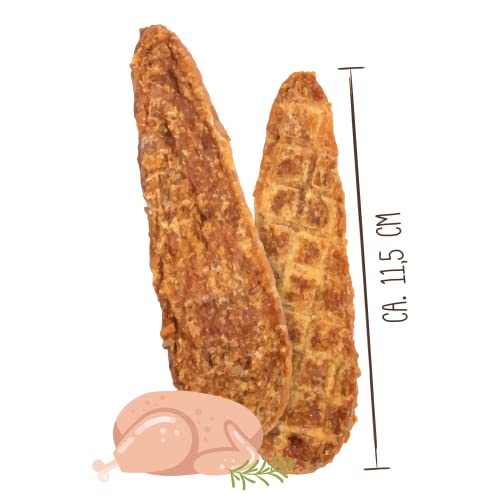 Sammy´s Hühnchenfilet | Zarter Snack für Hunde mit viel frischem Fleisch | Schonend luftgetrocknet | 6 x 190 g