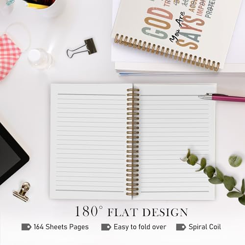 Cadeau chrétien pour femmes, carnet de notes inspirant Boho et journal de prière