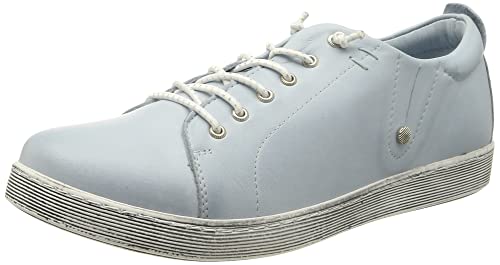 Andrea Conti Damen Sneaker, Pastellblau, 39 EU Cover