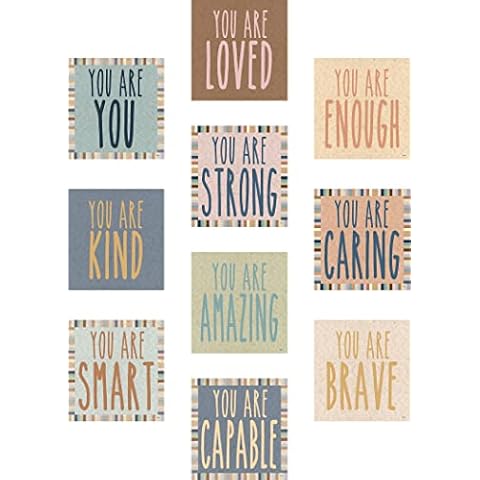 Teacher Created Resources Everyone is Welcome Positive Affirmations Accents, Pack of 30 Cover
