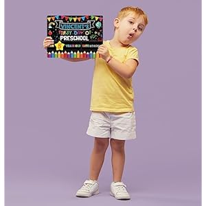 WaaHome First and Last Day of School Board 9''X12'' Double Sided Back to School Sign My 1st Day of Kindergarten Preschool Chalkboard Sign for Kids Girls Boys Back to School Photo Prop Supplies WaaHome First and Last Day of School Board 9X12 Double Sided Back to School Sign My 1st Day of Kindergarten Preschool Chalkboard Sign for Kids Girls Boys Back to School Photo Prop Supplies