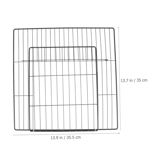 Accessoire de cage flexible pour chiens et chats avec porte intégrée - 4
