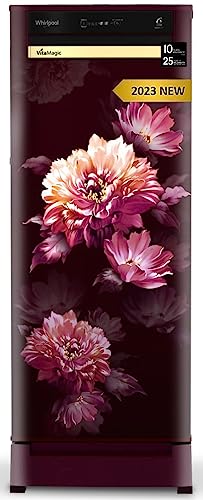 Image of Whirlpool 192 L 3 Star VMPRO Inverter Direct-Cool Single Door Refrigerator (215 VMPRO ROY 3S INV Wine Dafne-Z, Auto Defrost Technology, 2023 Model)