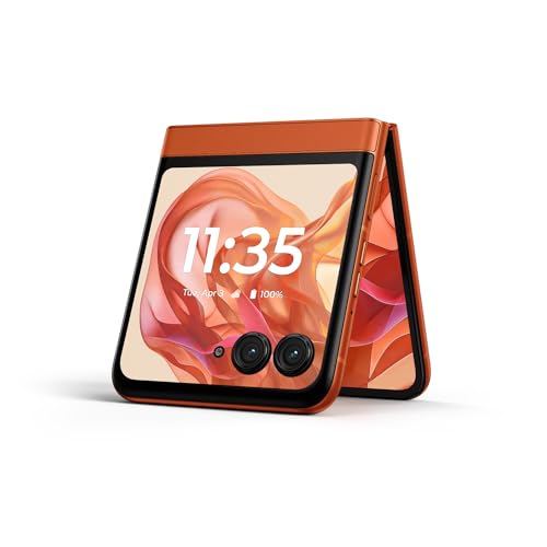 Image of Motorola razr | 2024 | Unlocked | Made for US 8 /256GB | 50MP Camera | Spritz Orange
