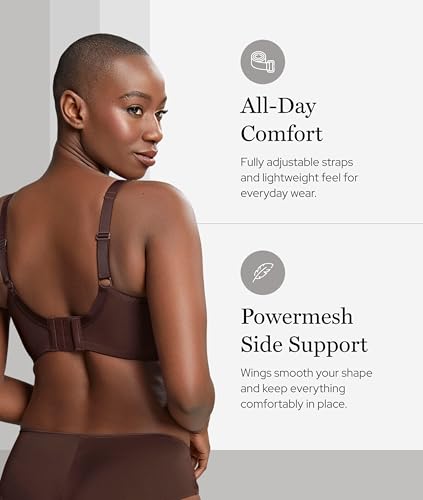 Panache Tango Balcony Bra for Women – Wired, Non-Padded Full Cup Support with Leaf Embroidery4