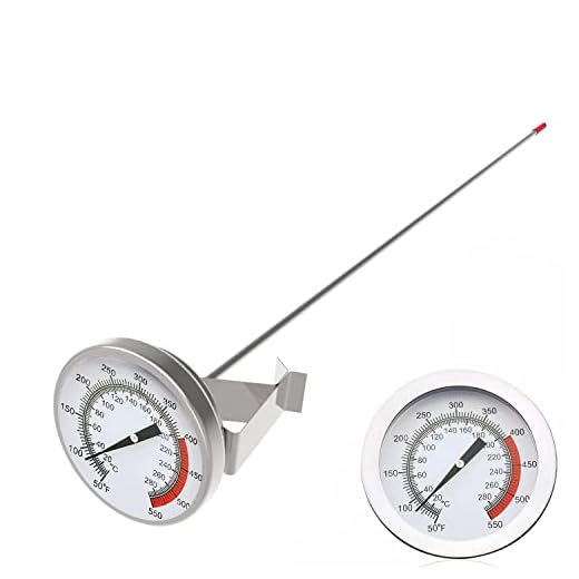 Lightbeam 16-inch Long Stem Instant Read Thermometer