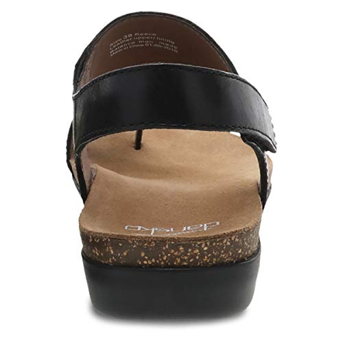 Image of Dansko Reece Sandal for Women - Memory Foam and Cork Footbed for Comfort and Arch Support - Lightweight Rubber Outsole for Long-Lasting Wear with Hook & Loop Strap