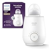Philips Avent Premium Fast Bottle Warmer, with Smart Temperature Control, Water Bath Technology, Automatic Shut-Off, Model SCF358