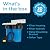 SpiroPure 2 Stage Water Filter Housing Twin 10" / 10x4.5/10 inch BB 2 Filter Housing