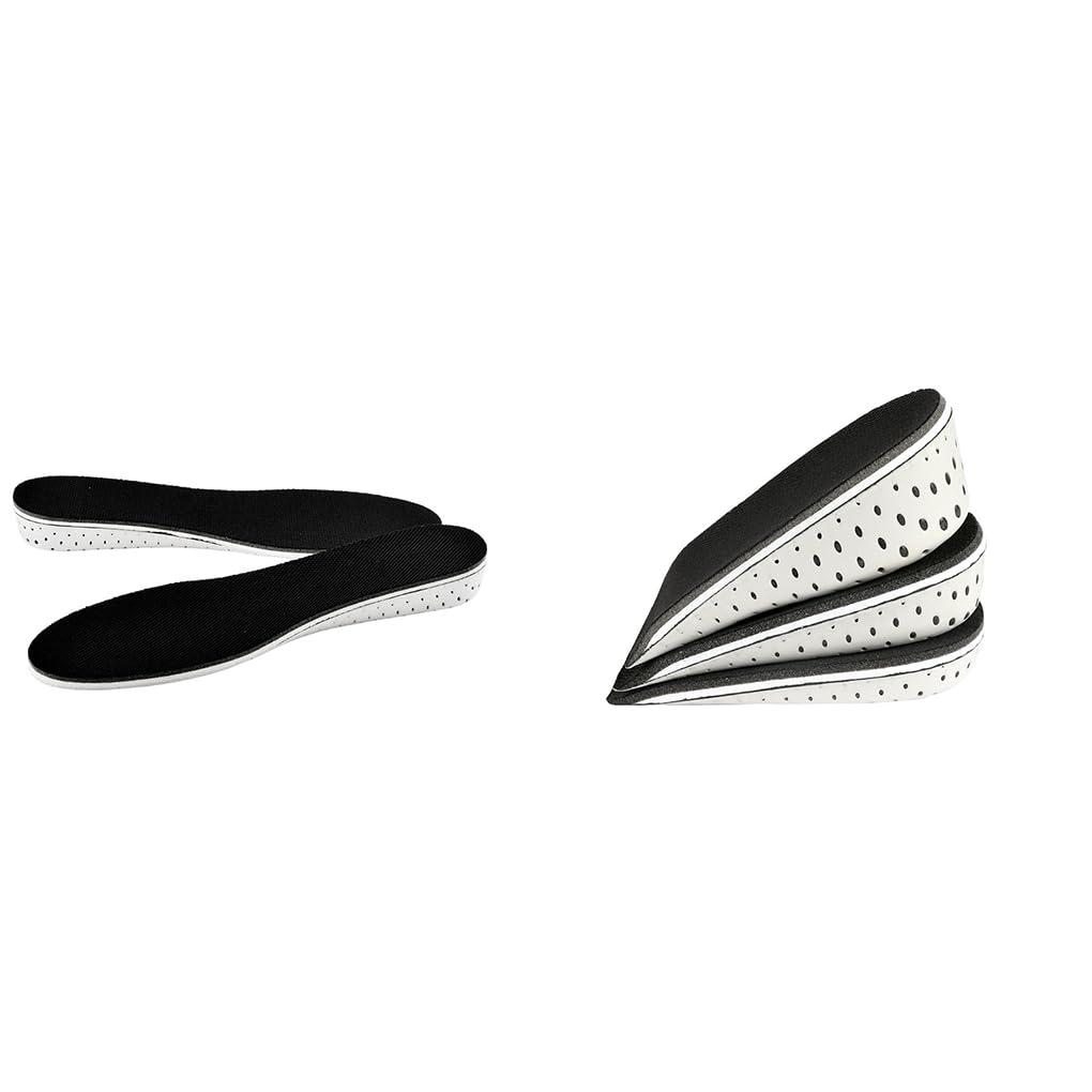 Lot de 10 paires de semelles intérieures en EVA - Portable - Remplacement pour l'hiver et l'automne - Absorbant la transpiration - Accessoires élévateurs de chaussures - Complet - 2,3 cm
