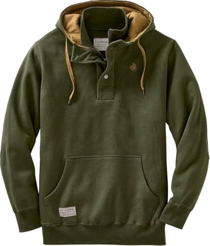 Legendary Whitetails mens Tough as Buck 1/4 Zip Action Hoodie