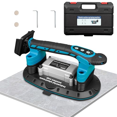 WUDLEP 2IN1 Akku Fliesenrüttler & Saugnäpfen für Makita Akku...