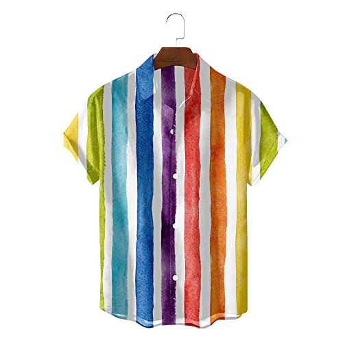 Chemise de Vacances Imprimée pour Fête Estivale et Sorties Plage