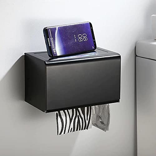 Soporte de papel higiénico JIAYE estante organizador para baños familiares sin taladro 2
