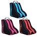 Jualyue Roller Skate Bag Thickened Oxford Roller Skating Storage Bag for Adults Kids Red Personal Sport Equipment