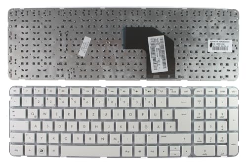 Clavier PC portable pour HP Pavilion G6-2355SF Keyboards4Laptops AZERTY Allemande Blanc