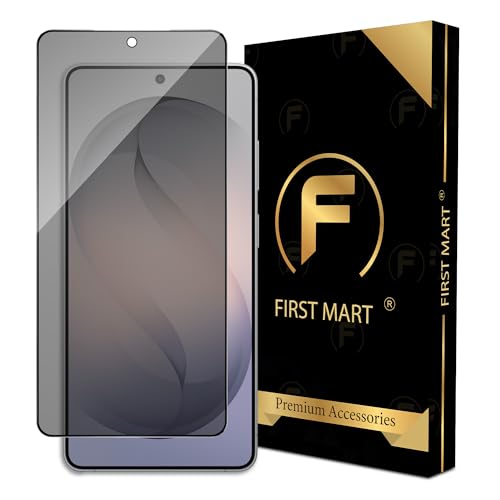 Image of FIRST MART Privacy Tempered Glass for Samsung Galaxy S26 Ultra | Anti-Spy Screen Protector, Edge-to-Edge 9H Scratch Protection, Case-Friendly, Bubble-Free | Pack of 1