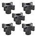 Big Horn 19717B-5PK, 4 Point Knob, Thread 5/16" - 18" (17 Packs of 5 pcs)
