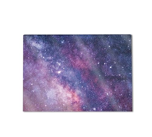 Image of Glossy Glitter Gaming Skin Compatible with HP Envy x360 16 inch (2023) - Violet Stars - Premium 3M Vinyl Protective Wrap Decal Cover - Easy to Apply | Crafted in The USA by MightySkins