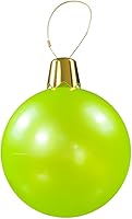 Vista 16 de Adornos inflables de Navidad – Bolas de Navidad de gran tamaño de 8", 17", 27" para patio exterior, césped, árbol - Decoración navideña para Rosa