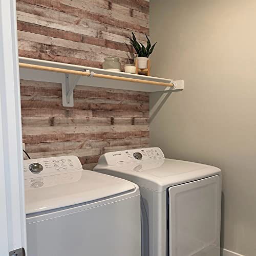 Papel pintado de tablones de madera autoadhesivo 920594 vinilo decorativo 3m 5