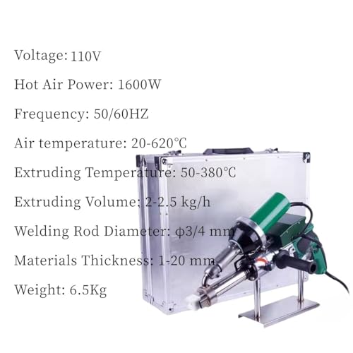 Plastic extrusion machine