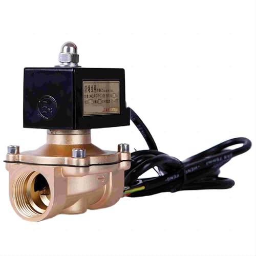 Válvula solenoide de latón 1-1/4 soluciona cortes de flujo en tuberías 4