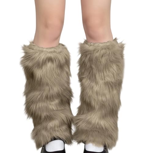 Mangas elásticas para pantorrilla de forro polar que solucionan el frío en las piernas al andar