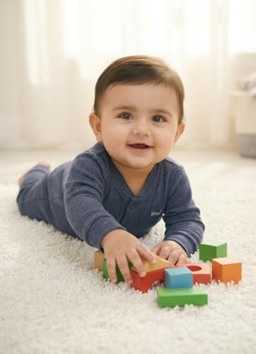 Image of Top and Pyjama Set Thermal for Unisex Baby