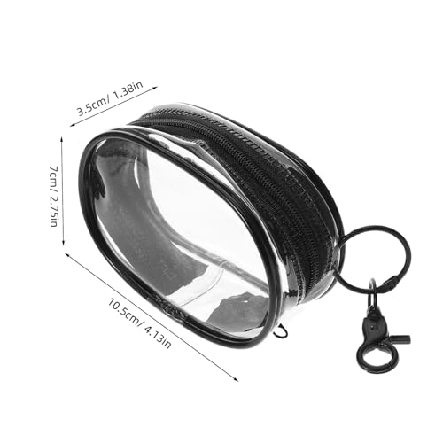 SAFIGLE Mini Coin Purse Keychain Wallet Waterproof Zipper Pouch for Women Small Change Purse Hook for Travel and Daily Use2