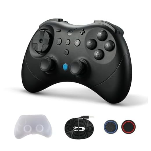 GuliKit Elves 2 Pro Wireless Controller für Switch/Switch 2/PC/Android/iOS, Bluetooth Controller mit Hall Effekt Joystick, 1000Hz Abtastrate, Magnetischem Vibrator, Super Haptik, Rotary Rumble,Schwarz