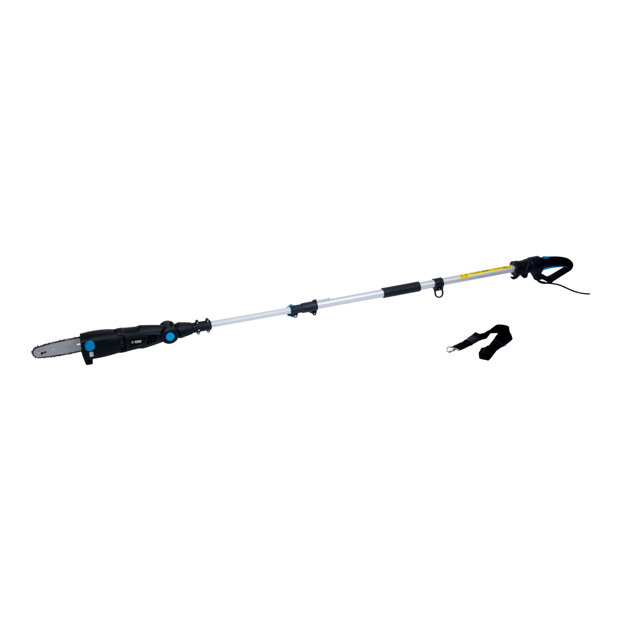 Mac Allister Élagueuse sur perche 750 W guide 20 cm, perche télescopique