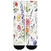 LMXFCSR Vintage FloralBreathable Ankle Socks for Women And Men - Comfortable Stretchable Casual Socks, Fashion Color-Block Design, Lightweight for Home, Office, Daily Wear & Gift Giving